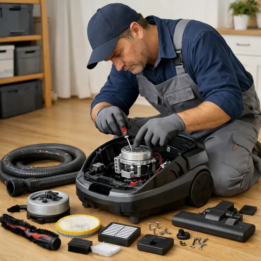 راهنمای افزایش عمر مفید جاروبرقی در خانه