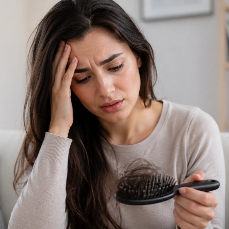 آیا اضطراب و افسردگی باعث ریزش مو میشوند؟