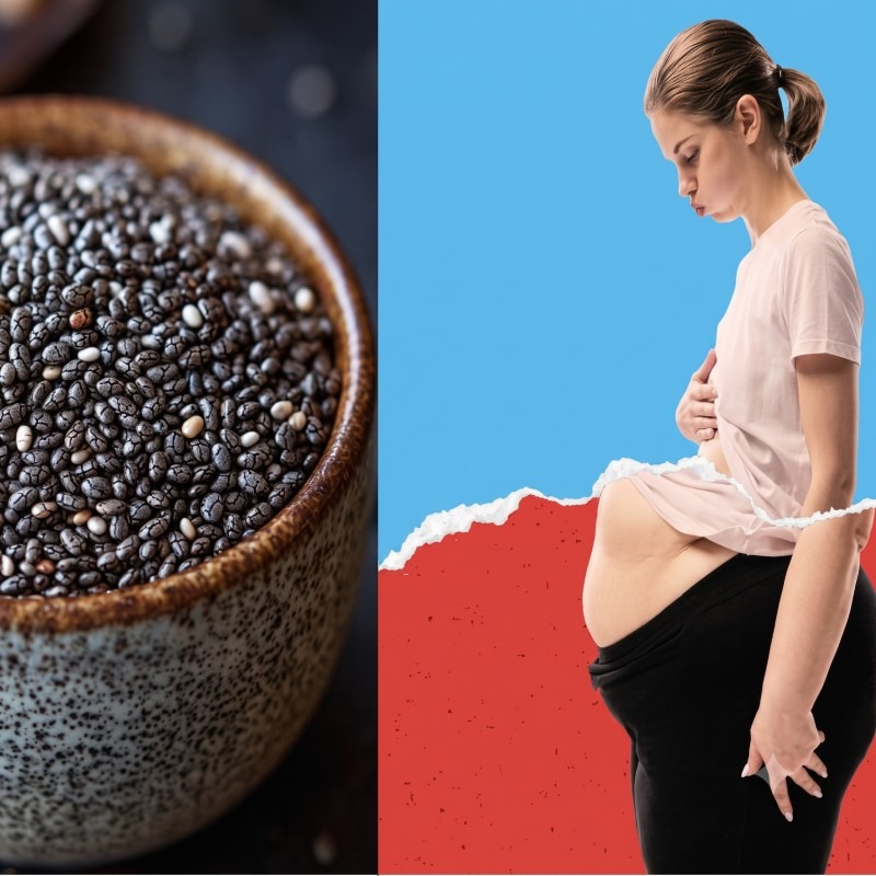 دانه چیا برای لاغری شکم و پهلو