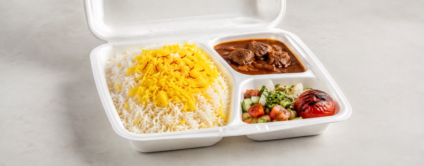 کاربرد ظروف چندخانه در بستهبندی غذا